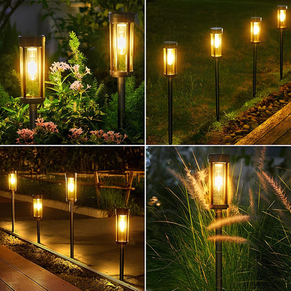 Solar-Powered Outdoor Path Light with Warm LED – Weatherproof Garden Lantern 4