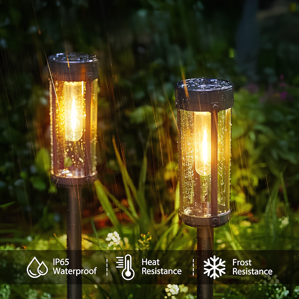 Solar-Powered Outdoor Path Light with Warm LED – Weatherproof Garden Lantern 5