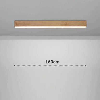 Modern LED Ceiling Light with Wood Finish – Energy Efficient and Stylish Design 10