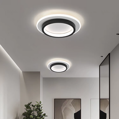 Modern LED Ceiling Light Fixture - Ultra-Slim Round Design for Energy-Efficient Illumination 1