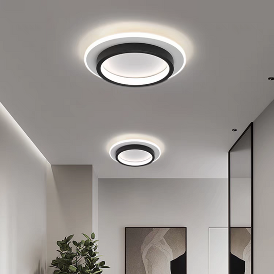 Modern LED Ceiling Light Fixture - Ultra-Slim Round Design for Energy-Efficient Illumination 1