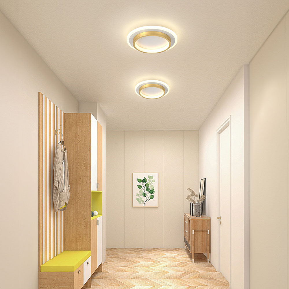 Modern LED Ceiling Light Fixture - Ultra-Slim Round Design for Energy-Efficient Illumination 12