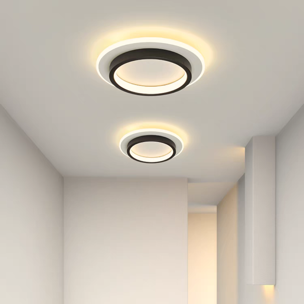 Modern LED Ceiling Light Fixture - Ultra-Slim Round Design for Energy-Efficient Illumination 4