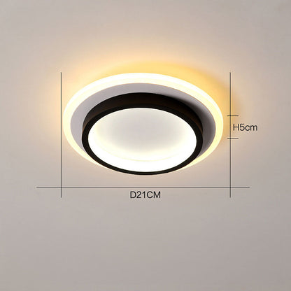 Modern LED Ceiling Light Fixture - Ultra-Slim Round Design for Energy-Efficient Illumination 6