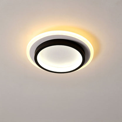 Modern LED Ceiling Light Fixture - Ultra-Slim Round Design for Energy-Efficient Illumination 8