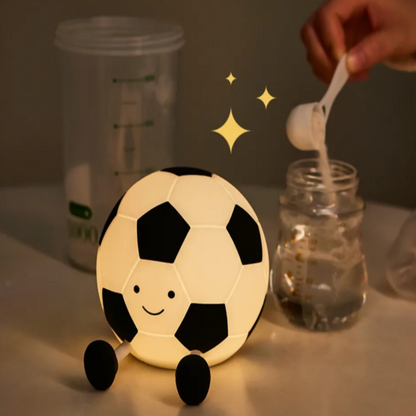 Rechargeable Silicone Football Night Light with Dimmable Brightness for Kids' Rooms 5
