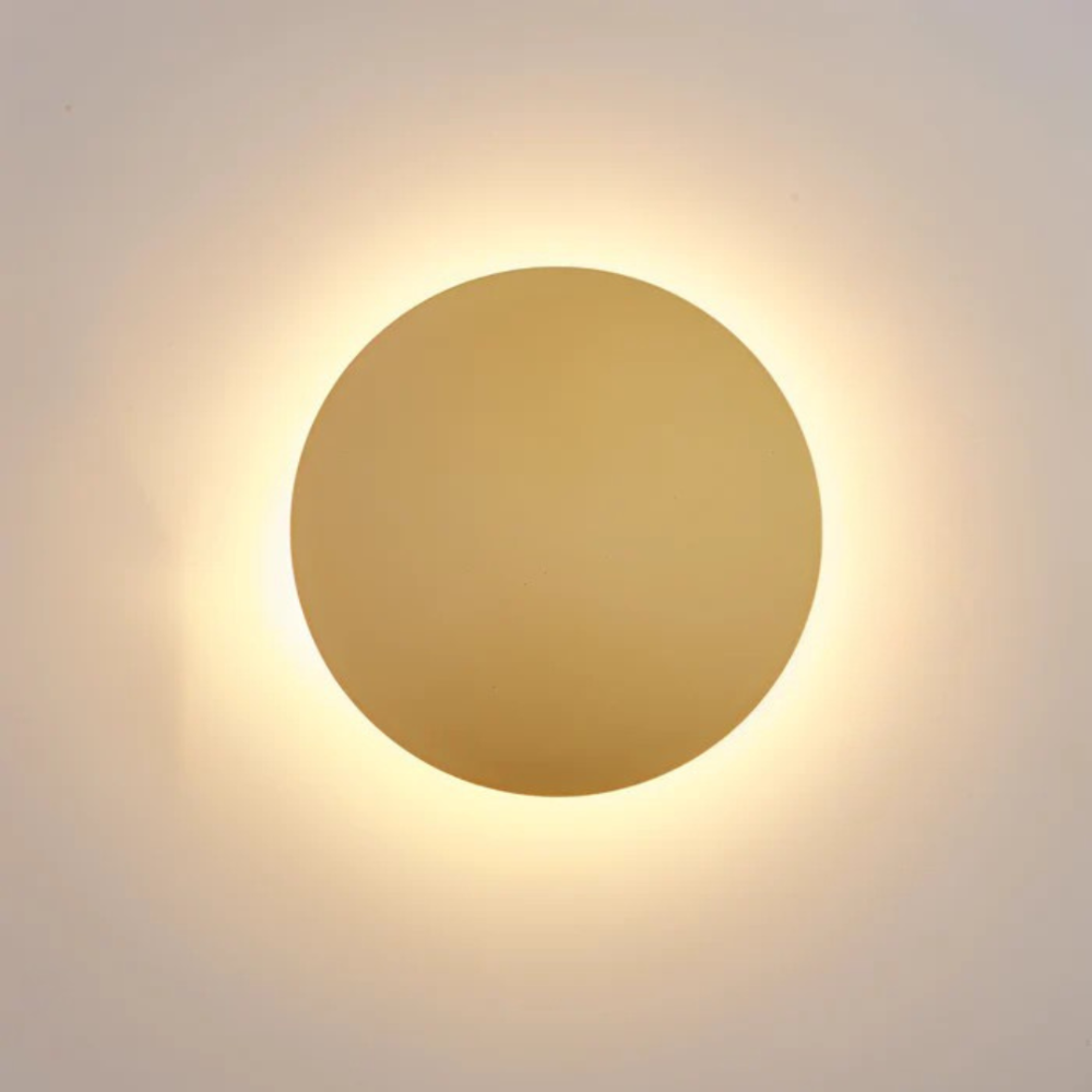 Modern Round LED Wall Light – Elegant Design for Living Room, Bedroom, and Office 6