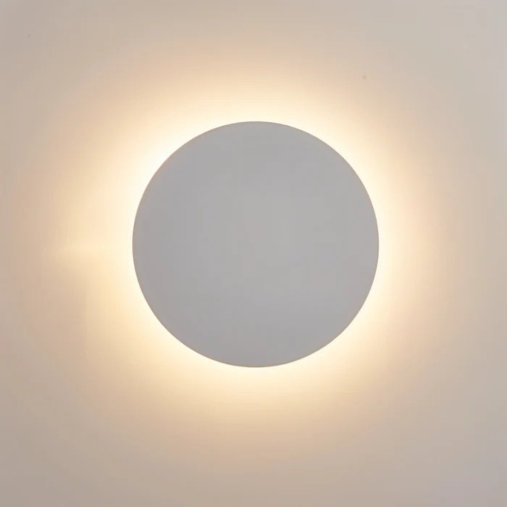 Modern Round LED Wall Light – Elegant Design for Living Room, Bedroom, and Office 7