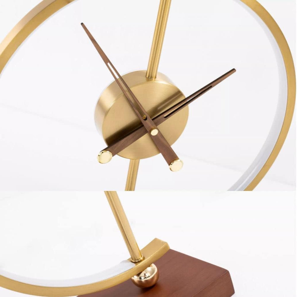 Elegant LED Desk Lamp with Wireless Charging and Digital Clock – Modern Touch Control Design 3
