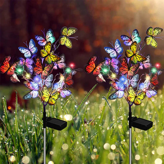 Solar Butterfly Garden Lights – Color-Changing LED Outdoor Decor for Patios and Flower Beds, Weather-Resistant, Easy Setup 1
