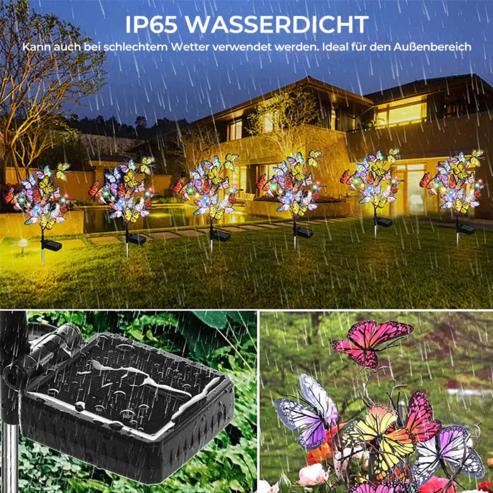 Solar Butterfly Garden Lights – Color-Changing LED Outdoor Decor for Patios and Flower Beds, Weather-Resistant, Easy Setup 2