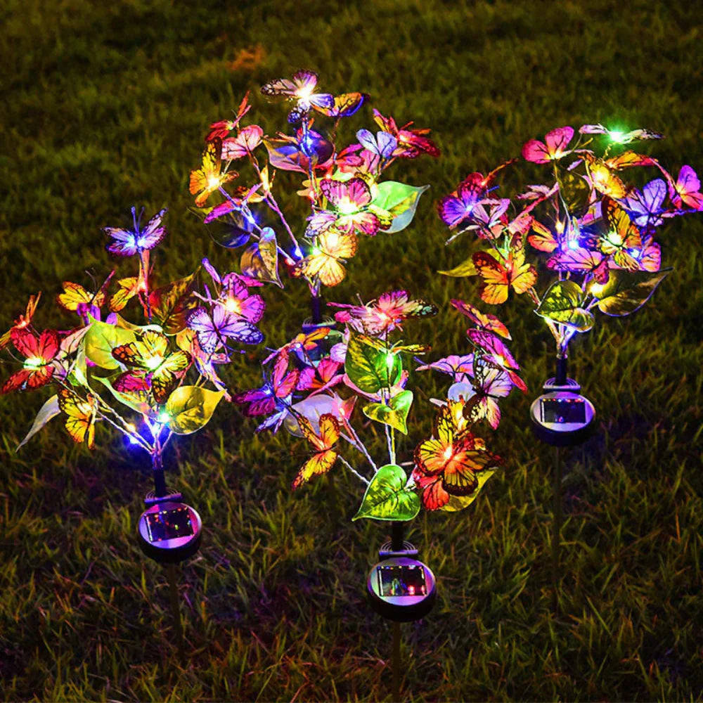 Solar Butterfly Garden Lights – Color-Changing LED Outdoor Decor for Patios and Flower Beds, Weather-Resistant, Easy Setup 5
