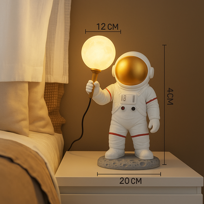 Astronaut Night Light – LED Space-Themed Lamp for Kids' Rooms and Cozy Spaces 6