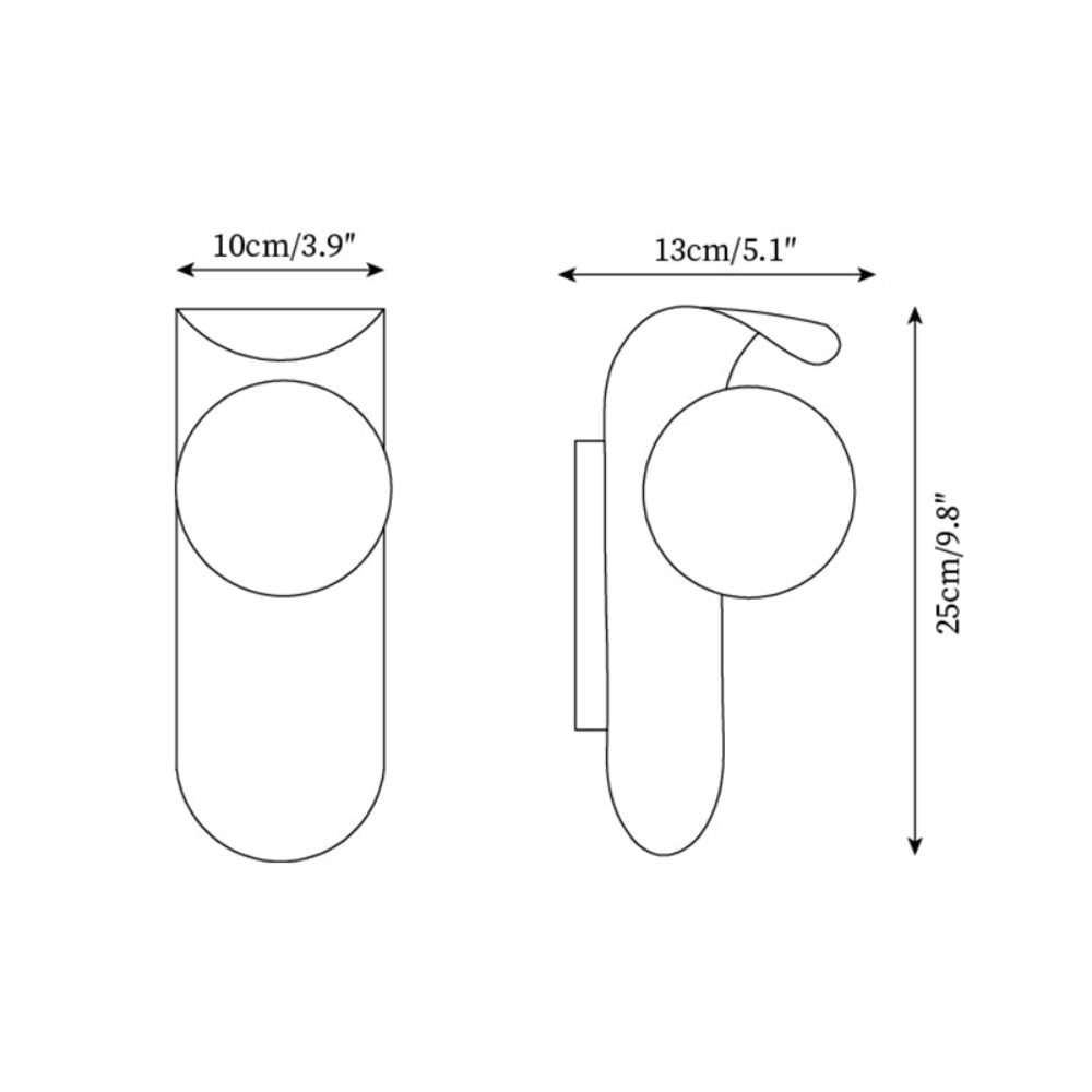 Elegant Wall Light Fixture with Dimmable Options – Nature-Inspired Design in Wood Finish 5
