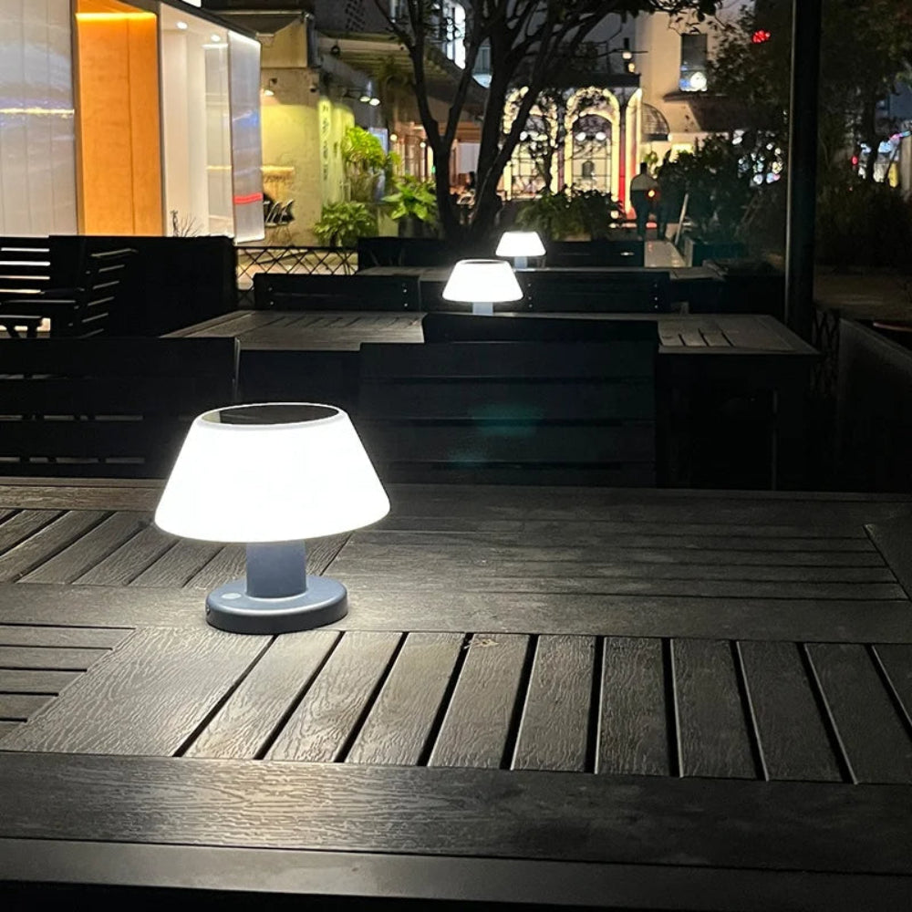 Solar-Powered LED Table Lamp – Waterproof and Compact Design for Indoor and Outdoor Use 4
