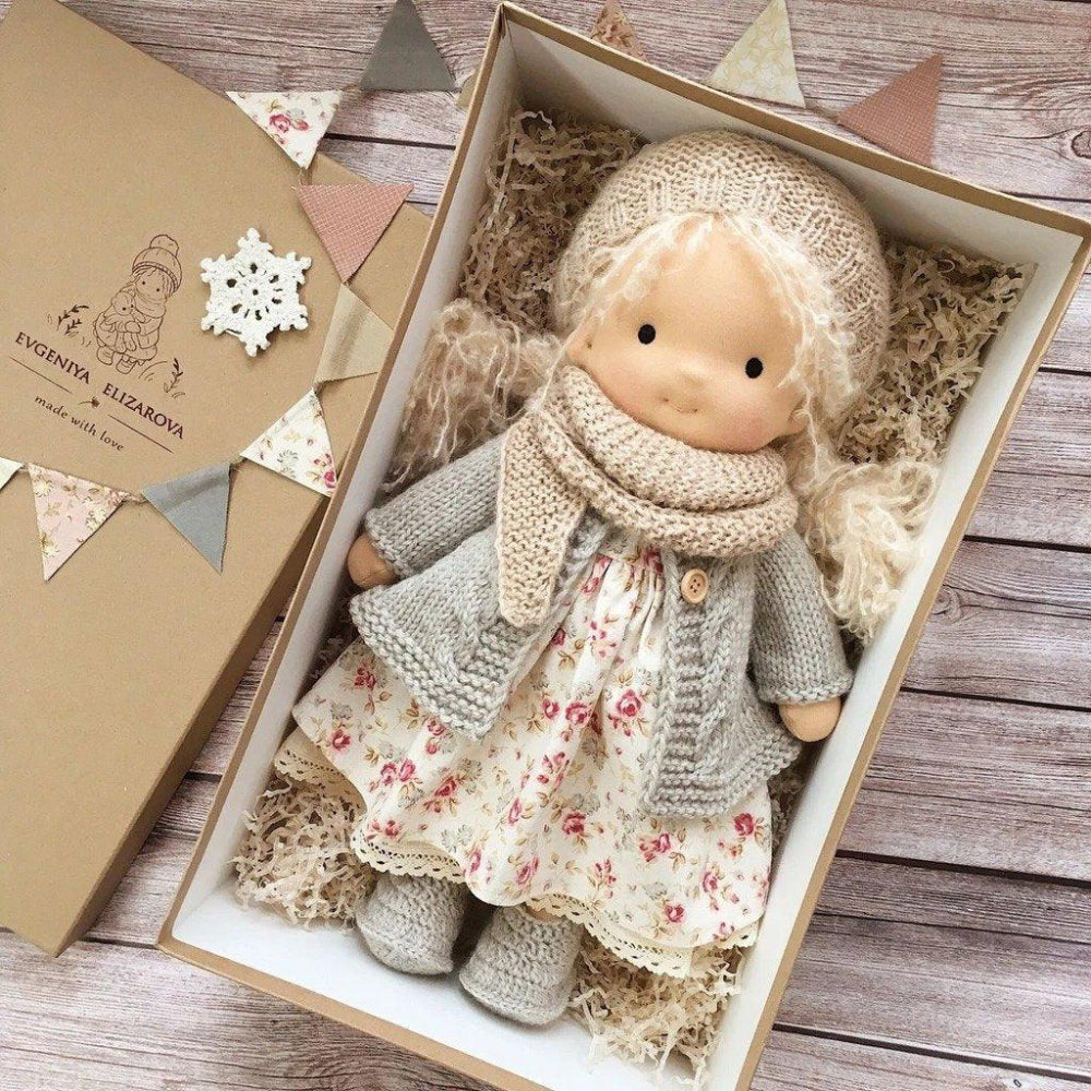 Handmade Waldorf Doll for Kids – Soft, Hypoallergenic, and Safe Companion 6