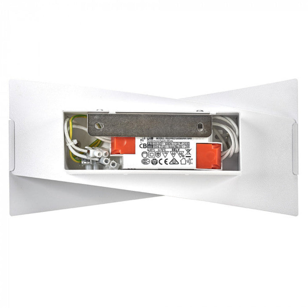 Modern 12W White Wall Light Fixture with Integrated LED – Slim Design for Hallways and Bedrooms 7