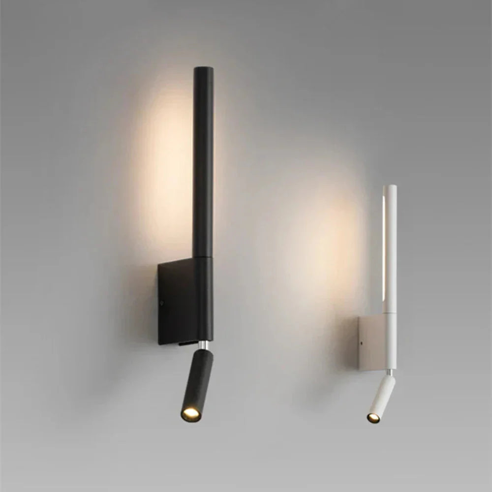 Cozy LED Wall Light with Minimalist Half-Moon Design for Bedroom Ambiance 2