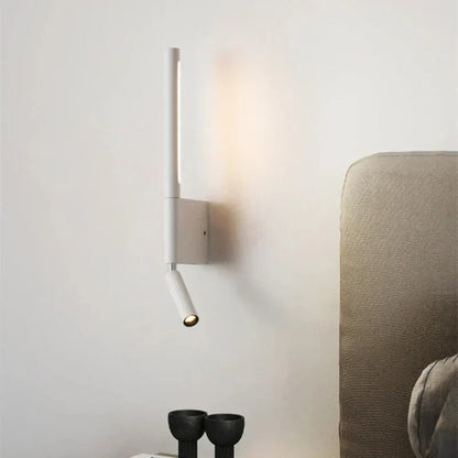 Cozy LED Wall Light with Minimalist Half-Moon Design for Bedroom Ambiance 3