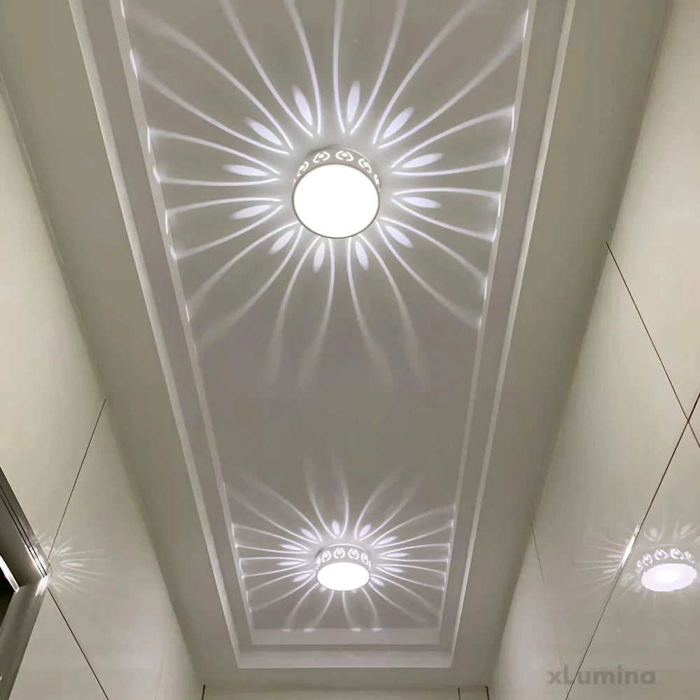 Modern LED Ceiling Light Fixture with Soft Illumination – Slim Round Design for Indoor and Covered Outdoor Use 6