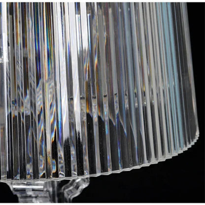 Sculptural Table Lamp with Transparent Base – Elegant Acrylic Design for Modern Interiors 6