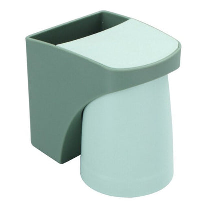 Magnetic Bathroom Cup and Toothbrush Holder – Waterproof ABS, Easy Installation, Space-Saving Design 12