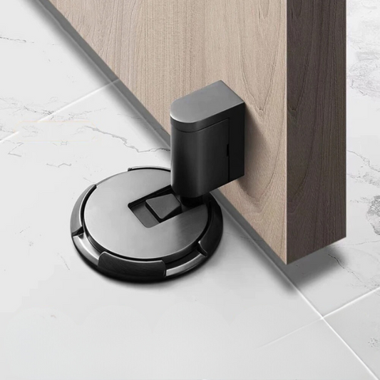 Magnetic Door Stopper with Soft-Close Buffer – Adjustable Height and Scratch-Resistant Base 1
