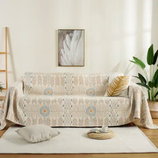 Boho Mandala Reversible Throw Blanket – Cozy Decorative Blanket for Home and Outdoor Use 1
