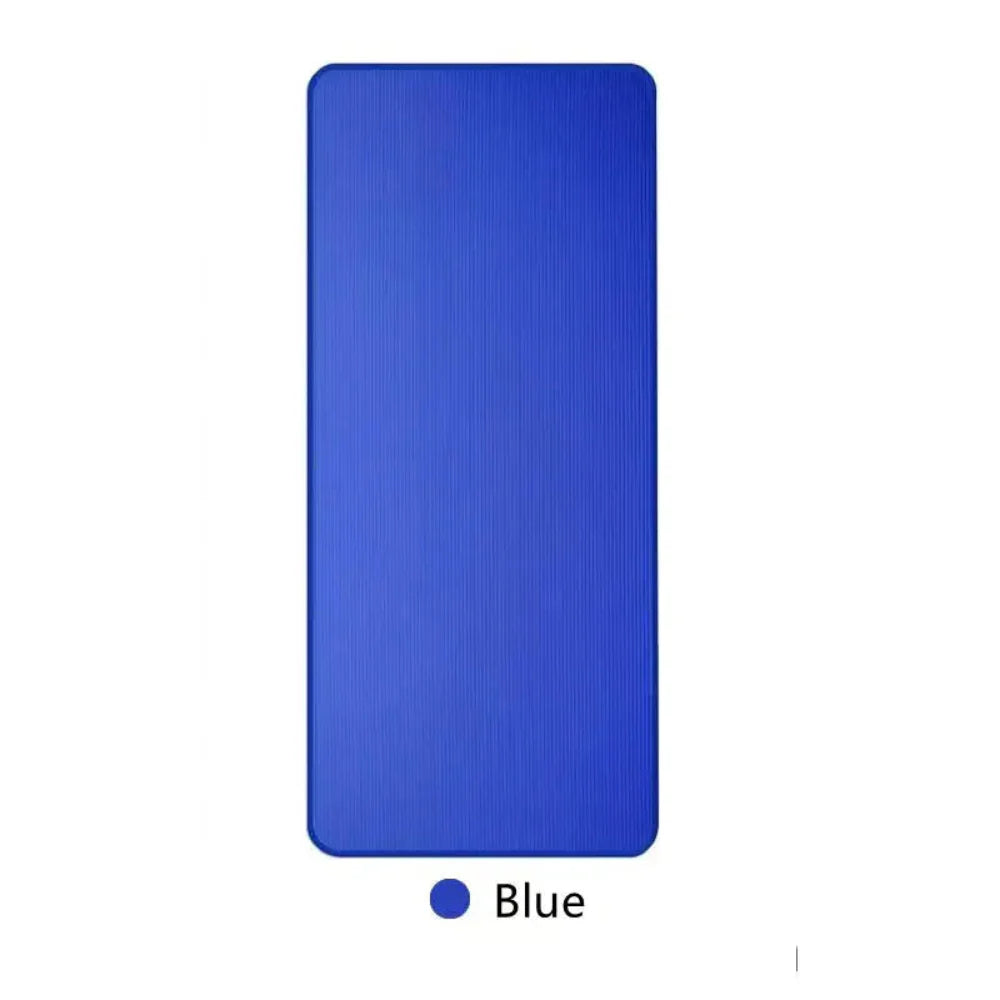 Extra Thick Non-Slip Yoga Mat - 1cm Cushioning for Comfort and Stability 9