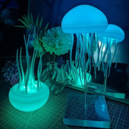 Modern Jellyfish-Inspired Table Lamp with Soft Ambient Light – Adjustable LED Design 6