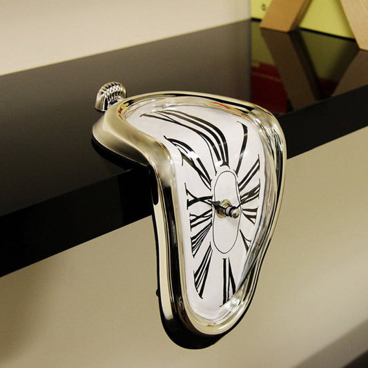 MeltTime Surreal Clock Inspired by Salvador Dali - Unique Melting Design for Home Decor 1