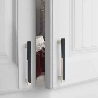 Modern Zinc Alloy Drawer Handle – Ergonomic Design for Cabinets and Drawers 3