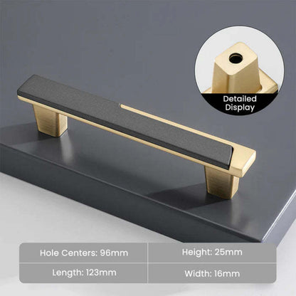 Modern Zinc Alloy Drawer Handle – Ergonomic Design for Cabinets and Drawers 7