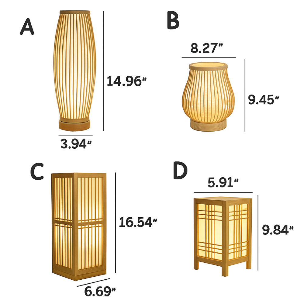 Elegant Table Lamp with Shell Shade and Curved Wooden Base – Soft Ambient Light for Home Decor 6