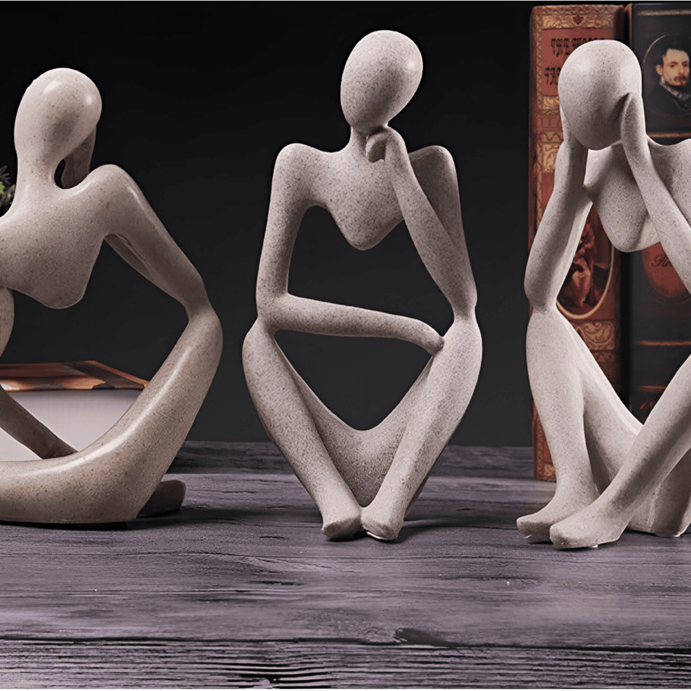 Abstract Resin Art Sculpture - Minimalist Design for Modern Interiors 5