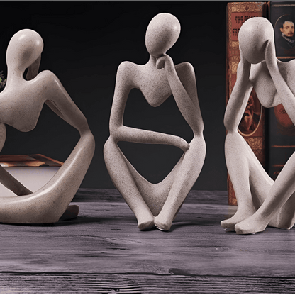Abstract Resin Art Sculpture - Minimalist Design for Modern Interiors 5
