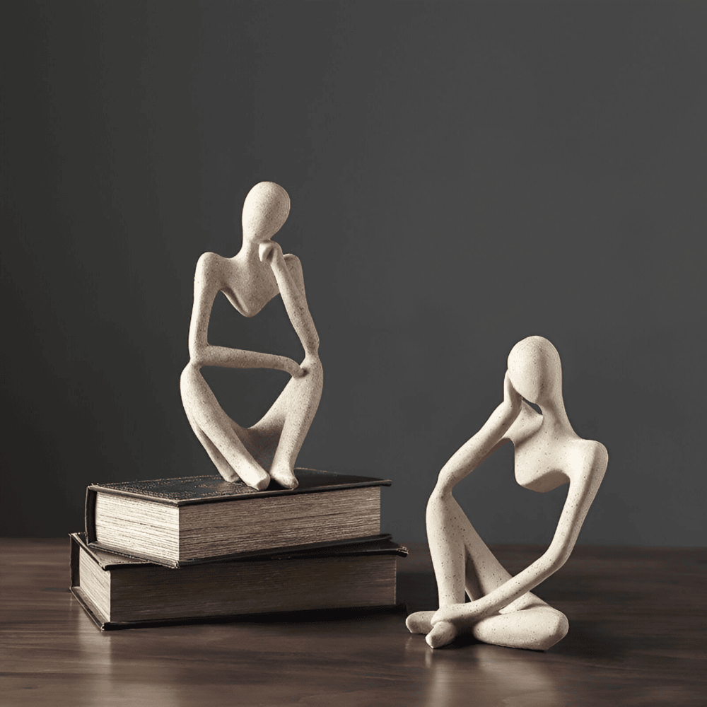 Abstract Resin Art Sculpture - Minimalist Design for Modern Interiors 6