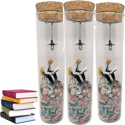 MiniVerse Tubes - Handcrafted Sci-Fi Dioramas in Glass Test Tubes for Book Lovers 6