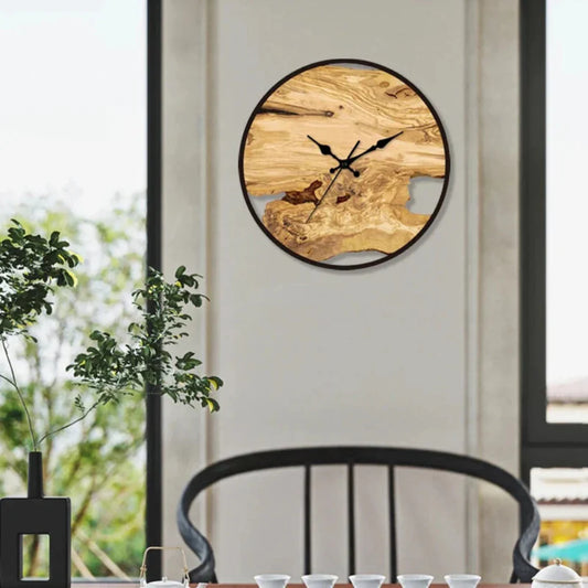 Transparent Acrylic Wall Clock – Modern 30cm Timepiece for Home and Office Decor 1
