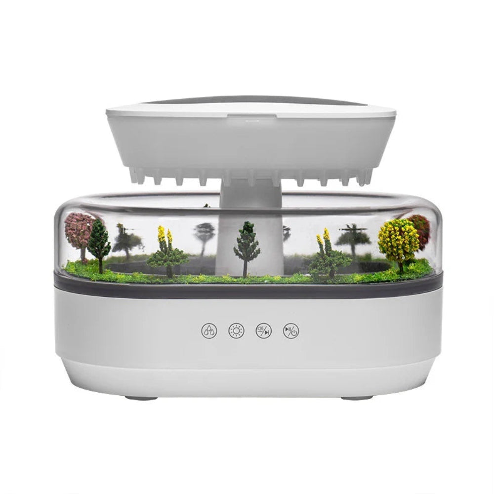Stylish Rainfall Humidifier with Ambient Light – Ultrasonic Cool Mist for Relaxation 5