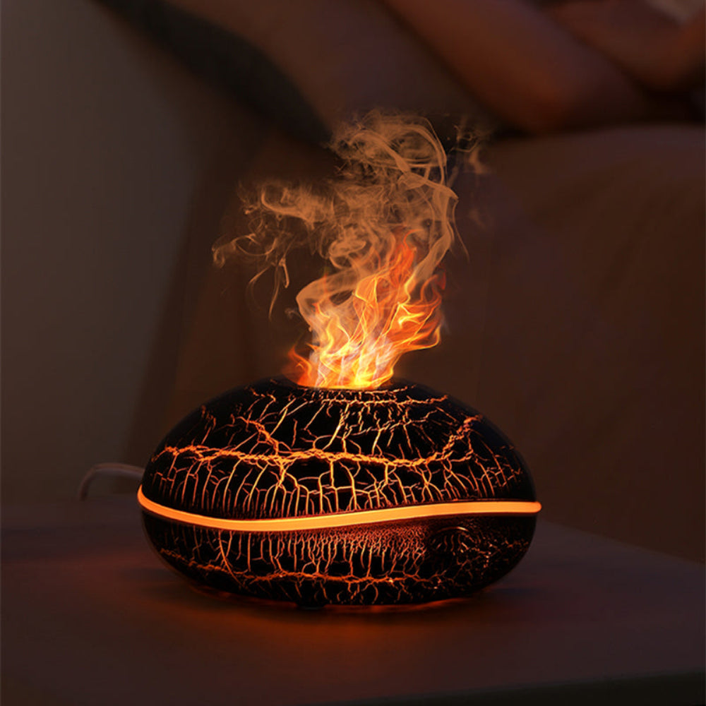 Ultrasonic Aromatherapy Diffuser with 350ml Capacity and LED Lighting – Modern UFO Design 1