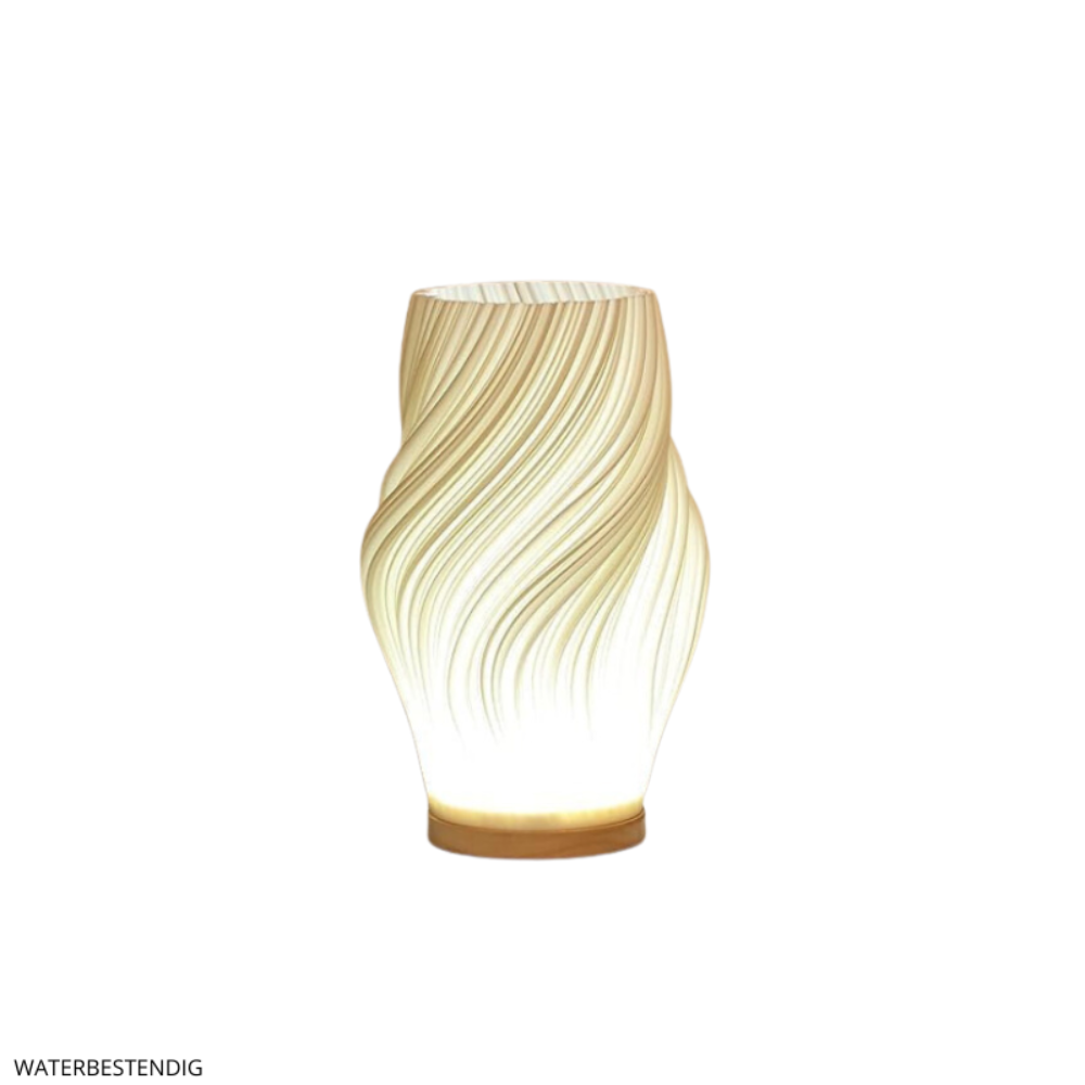 Modern Wave Table Lamp with Adjustable Brightness – Sculptural LED Light for Home and Office 10