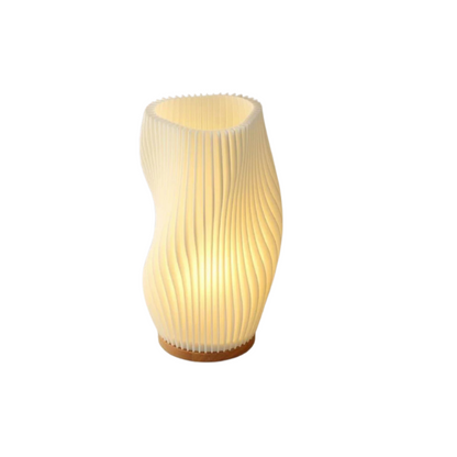 Modern Wave Table Lamp with Adjustable Brightness – Sculptural LED Light for Home and Office 11