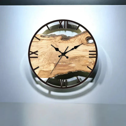 Transparent Acrylic Wall Clock – Modern 30cm Timepiece for Home and Office Decor 7