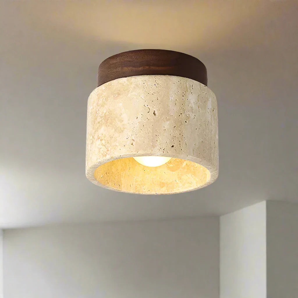 Modern Cream Ceiling Light Fixture – Artistic Design for Living Room and Bedroom 2