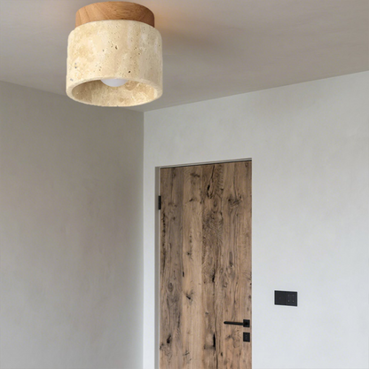 Modern Cream Ceiling Light Fixture – Artistic Design for Living Room and Bedroom 8