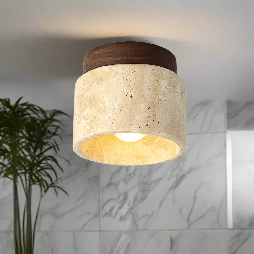 Modern Cream Ceiling Light Fixture – Artistic Design for Living Room and Bedroom 11