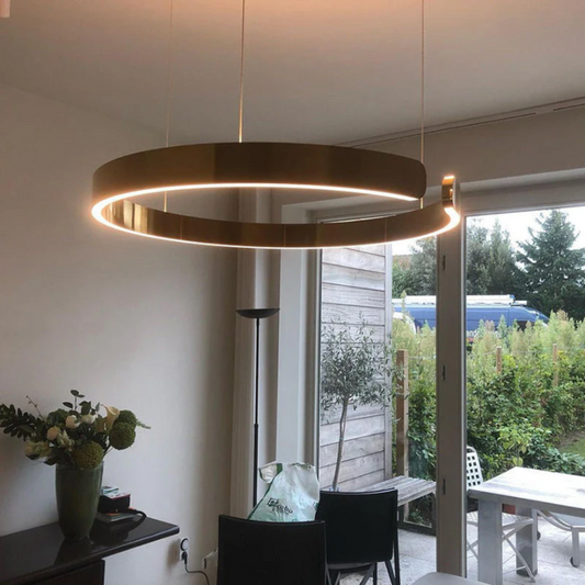 Modern Dimmable LED Ring Pendant Light – Stylish and Energy Efficient for Home and Office 1