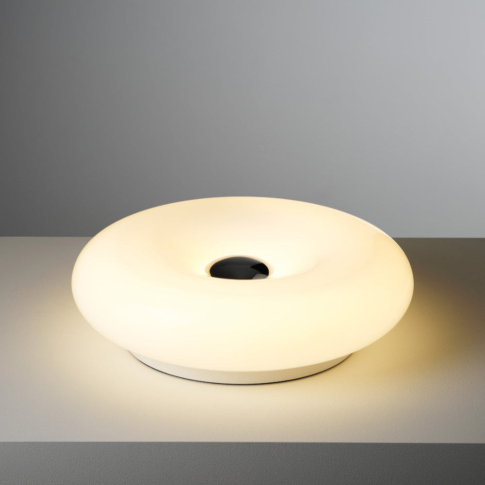 Modern Orb Table Lamp with Dimmable Touch Control and USB Power – Elegant Glass and Chrome Design 6