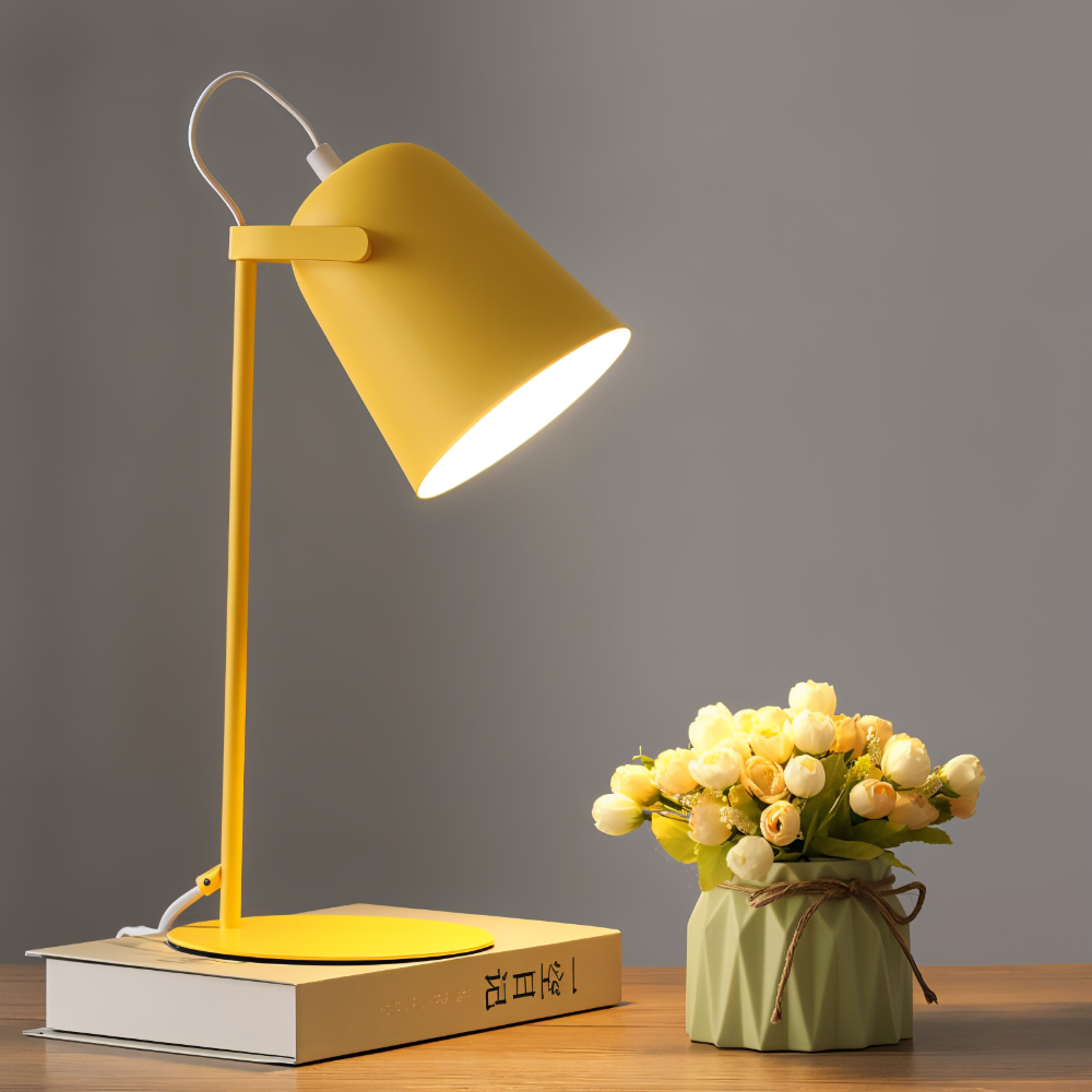 Modern Rotating Table Lamp with Adjustable Shade – Eye-Friendly Lighting Solution for Reading and Studying 7